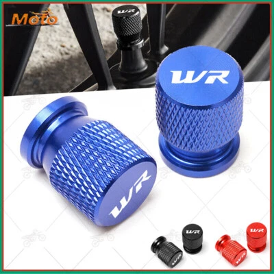 CNC Wheel Tire Valve Stem Caps Cover For Yamaha WR250F WR250R WR250X WR426 WR450 — 第 1/4 张图片