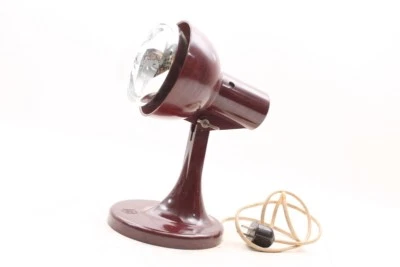 alte Lampe Tischleuchte old vintage Schreibtischlampe max 100 Watt Infrarot  - Bild 1 von 4