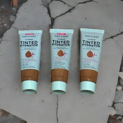 Wet n Wild Bare Focus Tinted Hydrator Color   Deep (1114093) .91 Oz. Lot Of 3 - Image 1 of 4