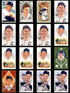 Lot of 56 Perez Steele & Legends Post Cards Ted Williams DiMaggio Mantle