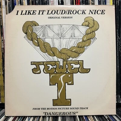 JEWEL-T - I LIKE IT LOUD / ROCK NICE / RIDE THE CROSS FADE (12")  1988!!  RARE!! - Image 1 of 4