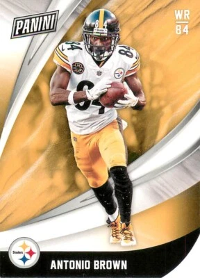 ANTONIO BROWN 2018 PANINI BLACK FRIDAY #7 STEELERS - Image 1 of 2