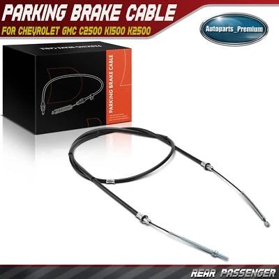 Rear Right Parking Brake Cable for Chevy GMC C2500 C2500 Suburban K1500 K2500 - Image 1 of 4