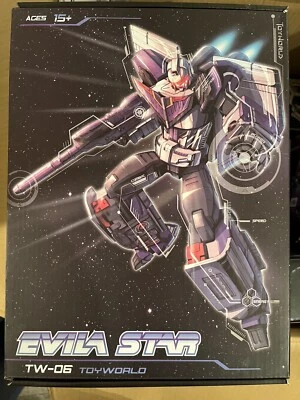 Transformer Toyworld TW-06 EVILA STAR Masterpiece ASTROTRAIN Triple Changer New - Image 1 of 3