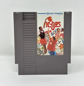Hoops Nintendo NES W/Dust Sleeve - Picture 1 of 13