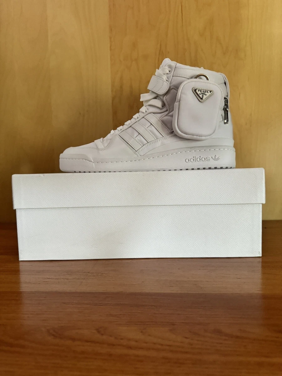 adidas Prada x Forum High White for Sale | Authenticity Guaranteed