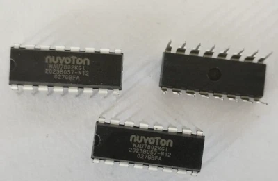 100Pcs lot NAU7802KGI Nuvoton Technology ADC 24BIT SIGMA-DELTA 16DIP IC - Image 1 of 4