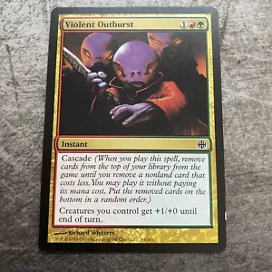 Violent Outburst - Alara Reborn - MTG Magic the Gathering - MP - Picture 1 of 2