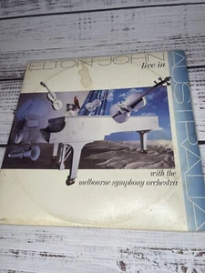 ELTON JOHN LIVE IN AUSTRALIA 1987 DBL LP "CANDLE IN THE WIND" MCA2-8022 - Picture 1 of 12