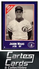 Jason Maas 1990 Columbus Clippers Police #8  New York Yankees