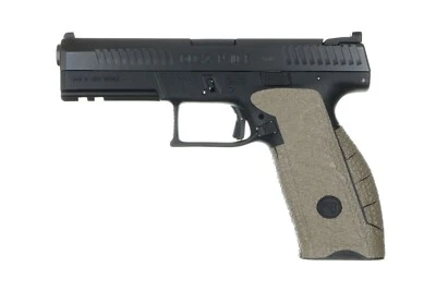 Empuñaduras de garra para CZ USA P-10 F correa trasera grande color musgo textura de goma 448M Foto 1 de 4