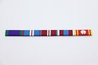 Gsm, Golden, Diamond, Platinum Jubilee & Fire Rosette Medal Sew On Ribbon Bar