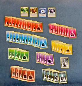 Energy Pokemon Set of 65 Basic and Special Cards 2007-2014 with Plastic Sleeves - Picture 1 of 3