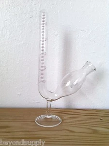 Lab fermentation fermenting Tube with Foot 25ml new - Picture 1 of 1