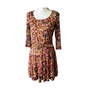 American Rag transparentes Lagenlook Rüschen Kleid mit Rückenausschnitt Damen Gr. M - Bild 1 von 11