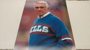 Marv Levy Signed Buffalo Bills 16x20 Photo COA - Picture 1 of 1