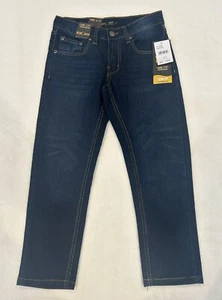 LEE Jeans Boys-Montana Style-SZ 8- Slim Fit-Tapered Leg-Adjustable waist-NEW - Picture 1 of 11