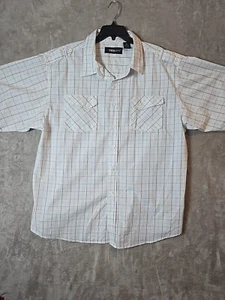 NBN Gear Mens Size 3XL Multicolor Short Sleeve Button Down Shirt - Picture 1 of 13