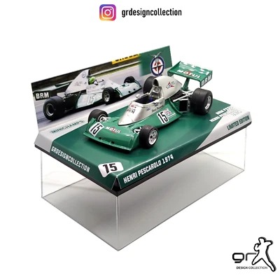 Henri Pescarolo - BRM P201 - F1 1974  / Altaya - IXO / 1:43 - Immagine 1 di 4