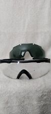 Smith Optics AEGIS ARC ASIAN FIT in BLACK with CLEAR, GRAY Lenses. Case/Cloth