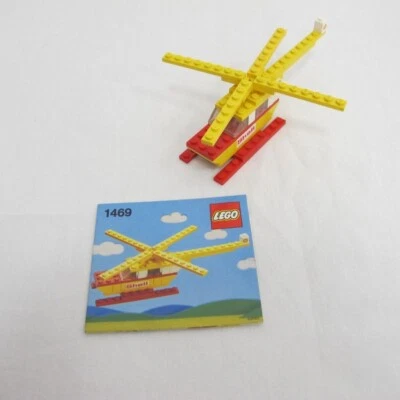 LEGO® Legoland 1469 Shell Helicopter, complete with instructions no box - Bild 1 von 4