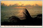 San Juan, Puerto Rico - Puerto Recan Sunset - Vintage Postcard 4x6 - Posted