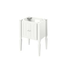 30" Jensen White Single Bathroom Vanity Cabinet Classic Shaker style With Legs