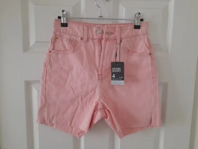 Denim Co  Pink Women Denim Shorts Size Uk 4/ EUR 32 - Image 1 of 4