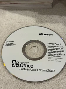 Microsoft Office Professional Edition 2003 Service Pack 2 ¡¡Solo!!! - Imagen 1 de 1