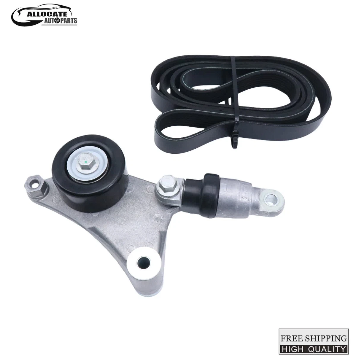 Drive Belt Tensioner Pulley Idler Kit For Toyota & Lexus – Fits Highlander, RAV4, Sienna, Venza, FJ Cruiser, ES, RX (2006-2017 Models)-1133119