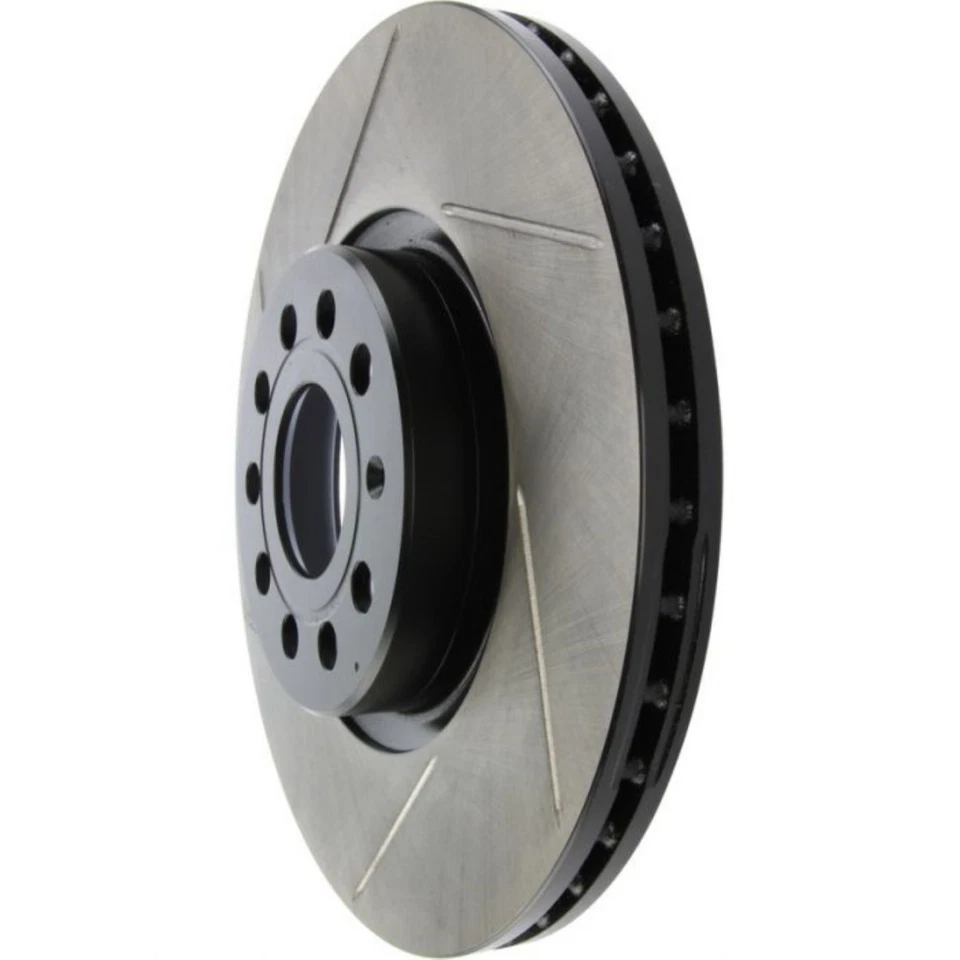 Rotor de freno StopTech para Volkswagen GTI 2006-2020 ranurado lado pasajero delantero Foto 1 de 4