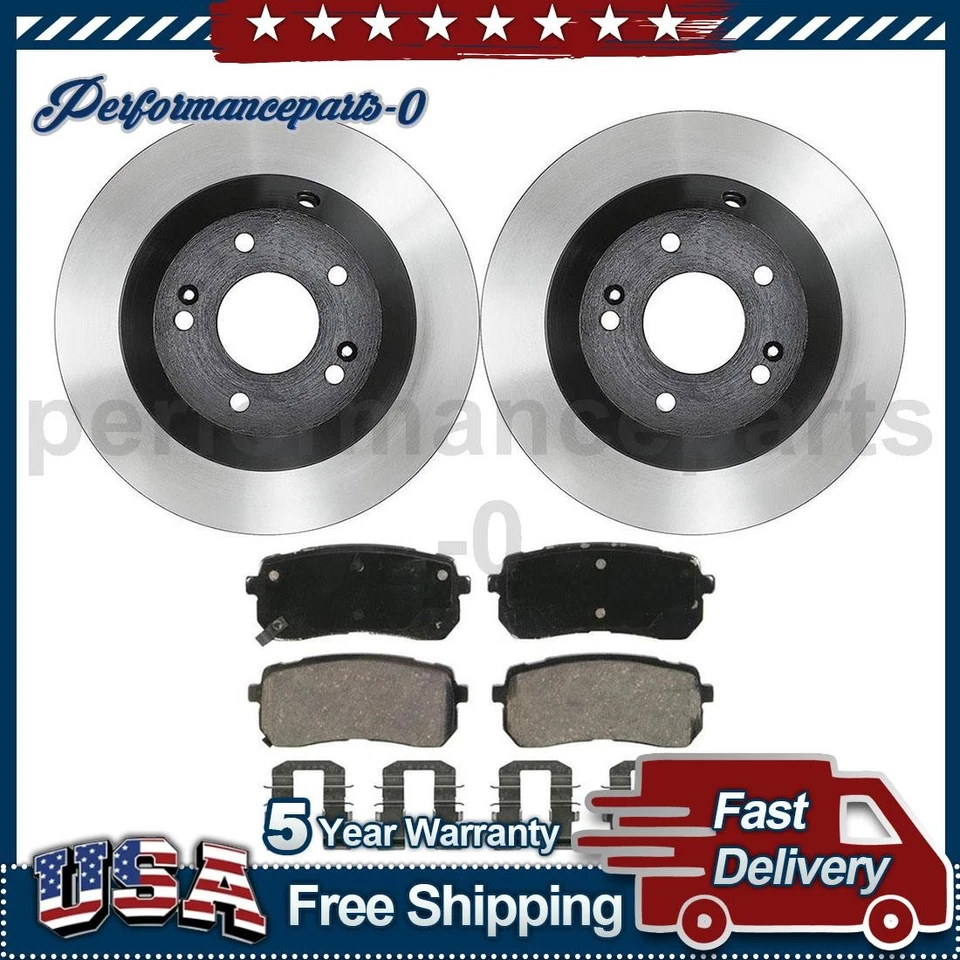 Комплект задних дисковых тормозных колодок Wagner дисковый тормоз ротор подходит для KIA Sedona 2015-2016 годов выпуска - Изображение 1 из 4