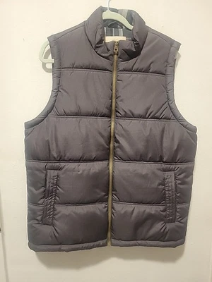 Original Weatherproof Vinage Grey Puffer Vest Size Large - Image 1 of 4
