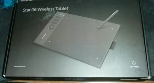 XP-PEN Star 06 Wireless Drawing Digital Art Tablet - USB - Afbeelding 1 van 3