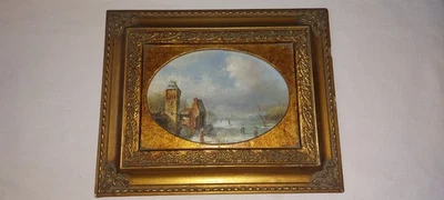 Ancien tableau Hollandais 19ème siècle - Photo 1/4