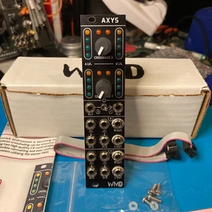 WMD Modular AXYS Dual Stereo Crossfader Mixer Eurorack - Black - Picture 1 of 4