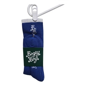 Calze ragazzo Bogey taglia M/L 9-12 Essential Crew lunghe classiche calze da golf blu - Foto 1 di 5