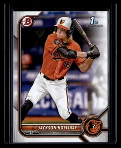 Jackson Holliday 2022 1st Bowman Draft Rookie RC #BD-168 Baltimore Orioles B003 - Picture 1 of 2