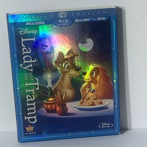 Lady and the Tramp (Diamond Edition Two-Disc Blu-ray/DVD Combo in Blu-ray Pa... - Foto 1 di 1