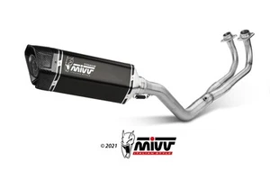 SCARICO COMPLETO MIVV SR-1 TITANIO NERO PER YAMAHA T-MAX 560 2020-2021 - Imagen 1 de 3