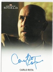 Agents Of Shield Season 2 Autograph Auto Card Carlo Rota as Luca Russo - Picture 1 of 3