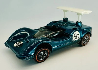 1969 Hot Wheels Redline CHAPARRAL 2G Aqua Grand Prix Series Excellent! - Image 1 of 4