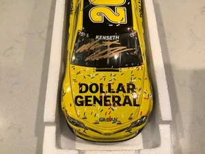 MATT KENSETH HANDSIGNIERT 2013 DOLLAR GENERAL KENTUCKY RENNEN SIEG DRUCKGUSS & KARTE - Bild 1 von 19