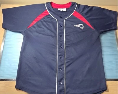 New England Patriots Official Team Apparel NFL Mens XL Short Sleeve  - Image 1 of 4