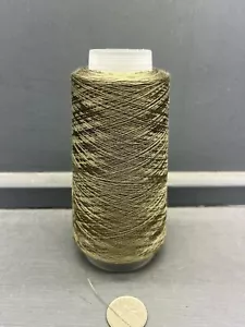 100G Color Verde Oliva Oscuro 2/80NM 100% Hilo De Seda Muy Fino Cerámica - Imagen 1 de 4