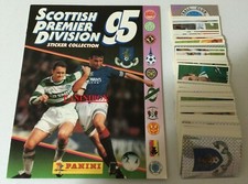 Panini Scottish Premier League 95 Complete Loose Stickers Set + Empty Album 