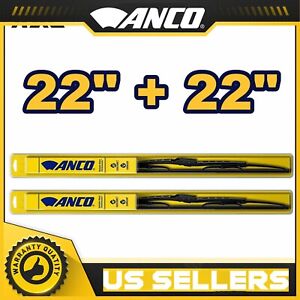 ANCO Wiper Blades Set for CHEVY TAHOE (2009-2020) Direct Fit Pair, Front