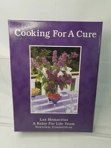 VTG Cooking for a Cure Las Mamacitas Ring Binder Recipes Book Cookbook 2010 - Picture 1 of 11