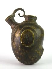 Antique Brass Mango Shape Hookah Pot Hand Carved Unique Hand Smoke Pot G9-154