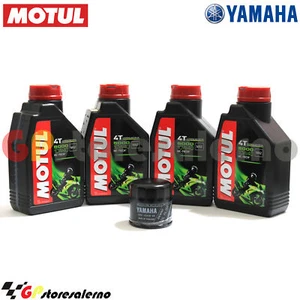 INSPEKTION ÖL + FILTER ORIGINAL MOTUL 5000 10W40 YAMAHA 450 GRIZZLY EPS 2012 - Bild 1 von 1